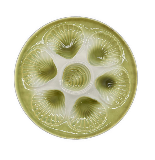 Vintage French Oyster Plate