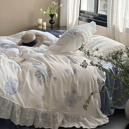 Blue Lotus Bedding Set - FINAL SALE